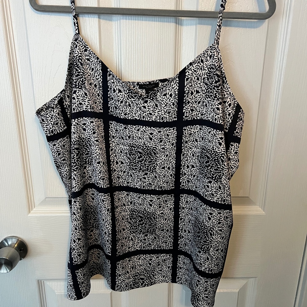 Ann Taylor Floral Tank Top